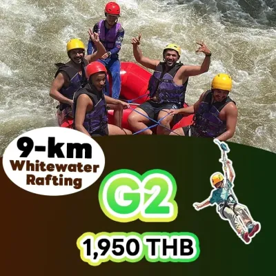 ล่องแก่งพังงา 9 กิโลเมตร แพ็คเกจ G2 ล่องแก่งพังงา 9 กิโลเมตร แพ็คเกจ G2